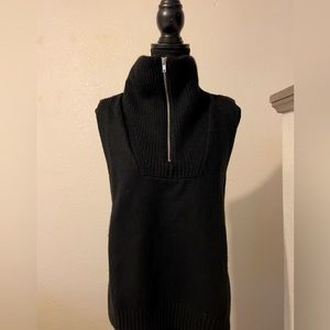 Black sweater/vest